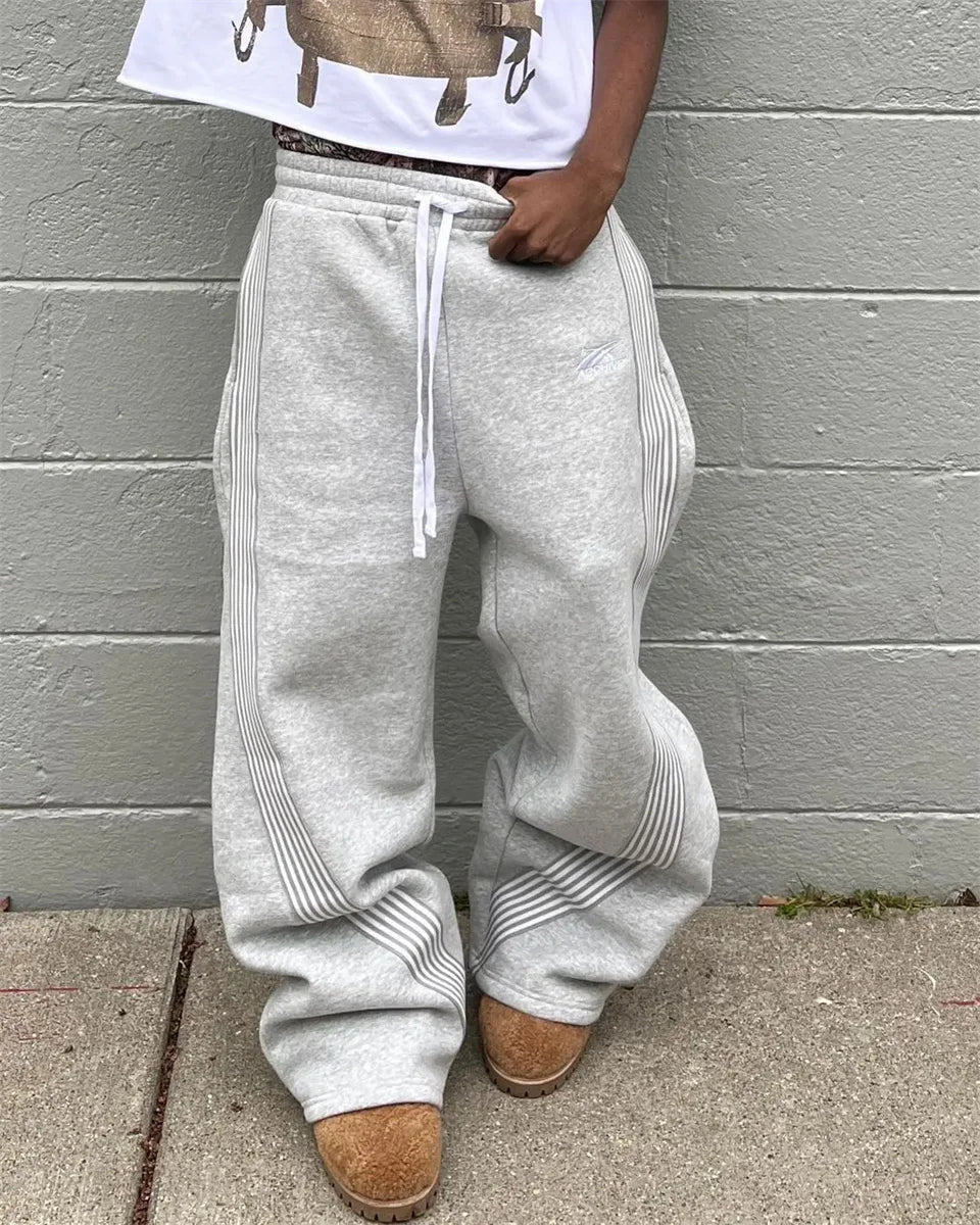 Embroidered Casual Pants