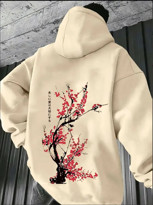 Flower tree hoodie