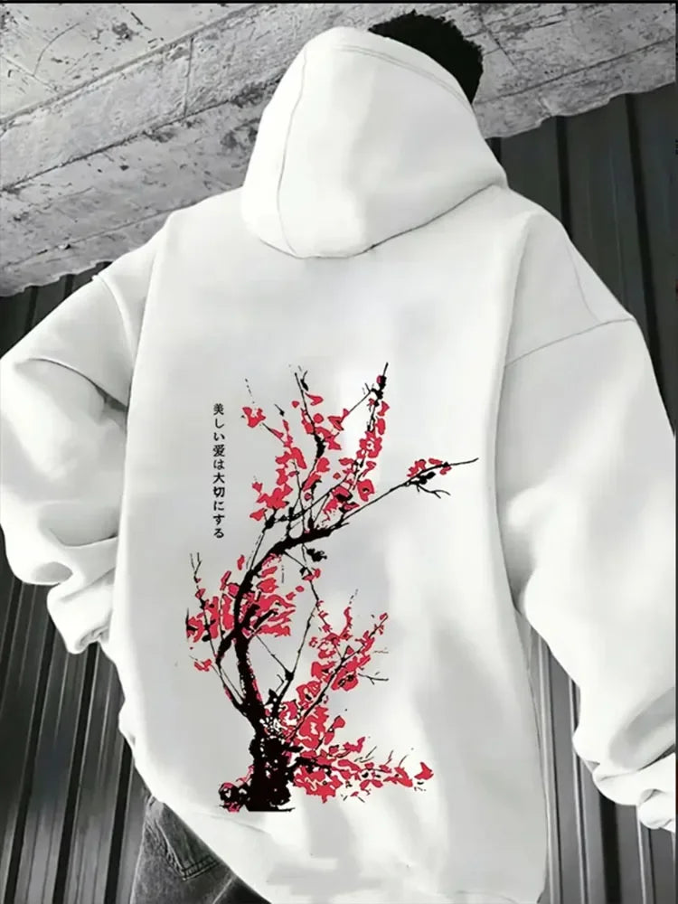 Flower tree hoodie