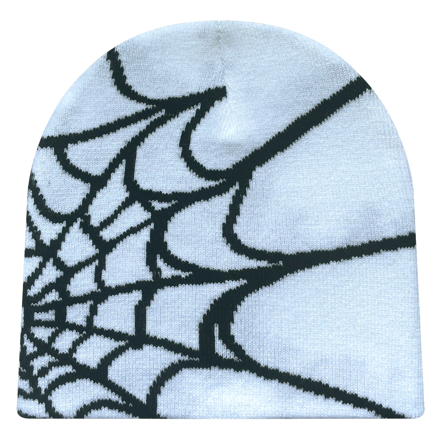Knit Hat Spider Web Beanie