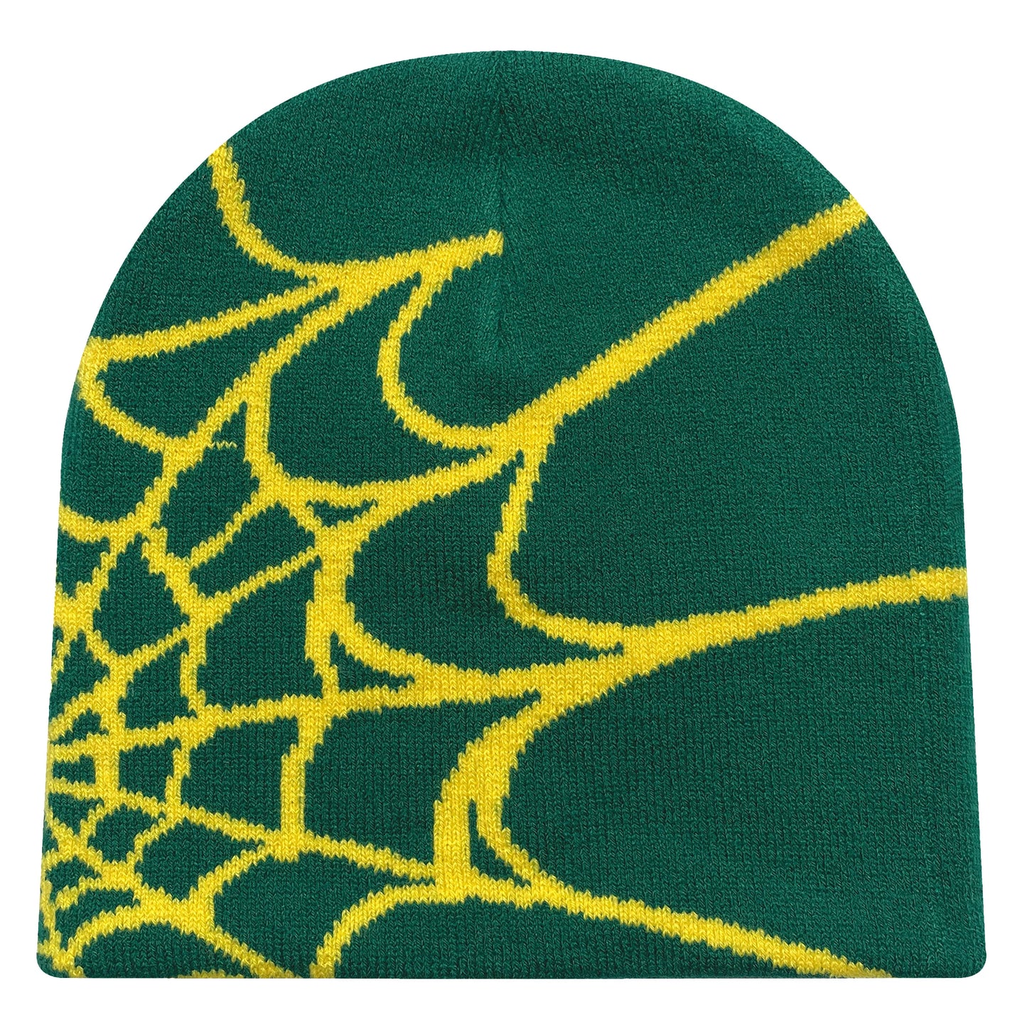 Knit Hat Spider Web Beanie