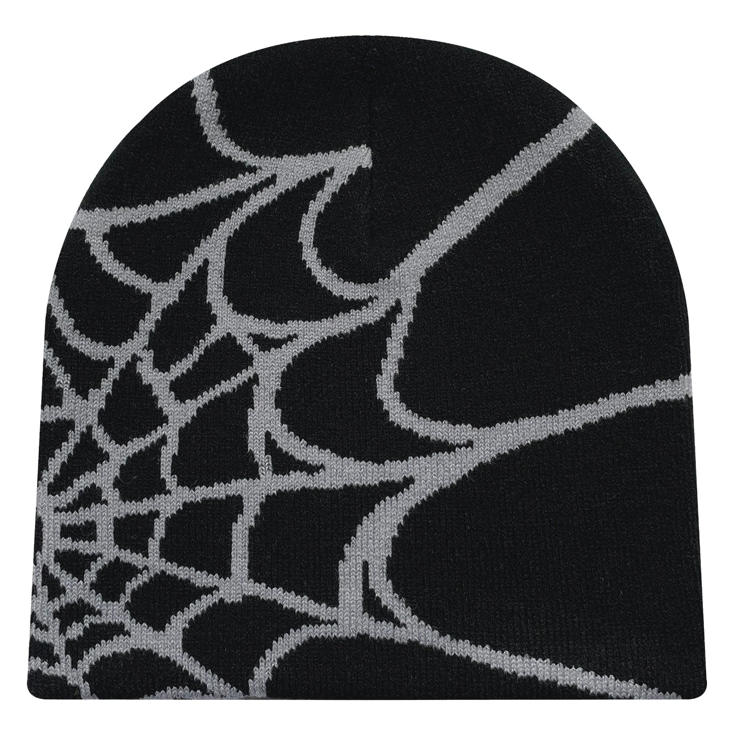 Knit Hat Spider Web Beanie