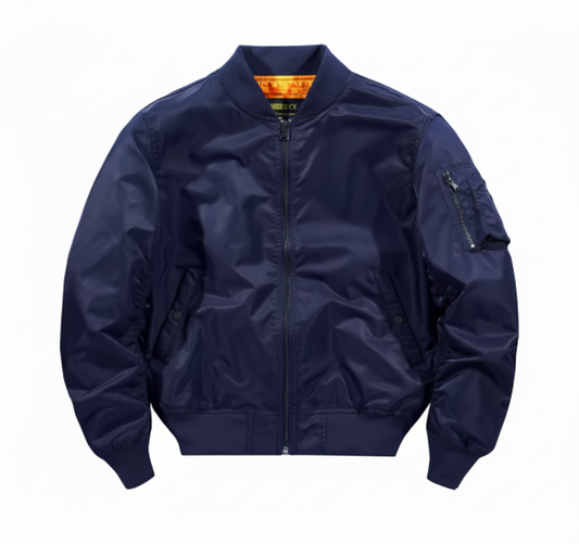 Monochrome Bomber Jacket